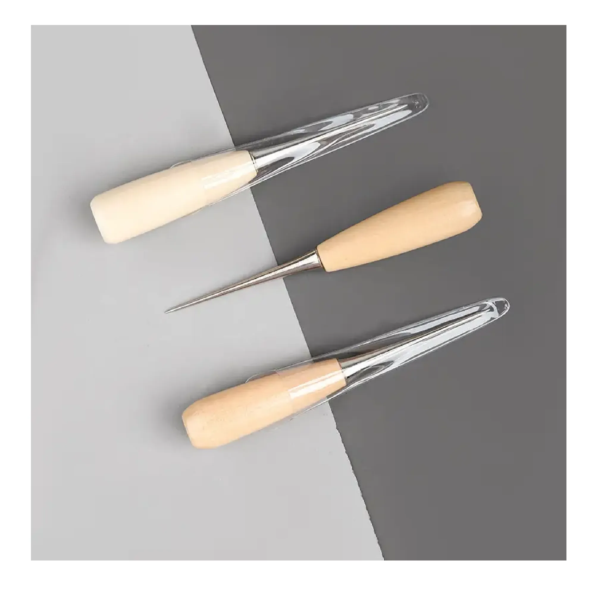 1pc Artificial Leather Stitching Awl Professional Tools Awl Drill Tools For Artificial Leather Hole Punches Stitching DIY Leathercraft Tools