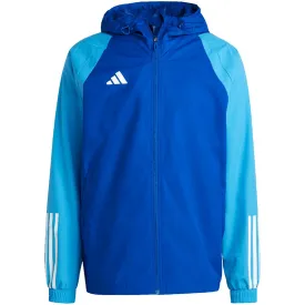 Adidas Tiro 23 Competition All Weather Men's Jacket Blue Ic4572