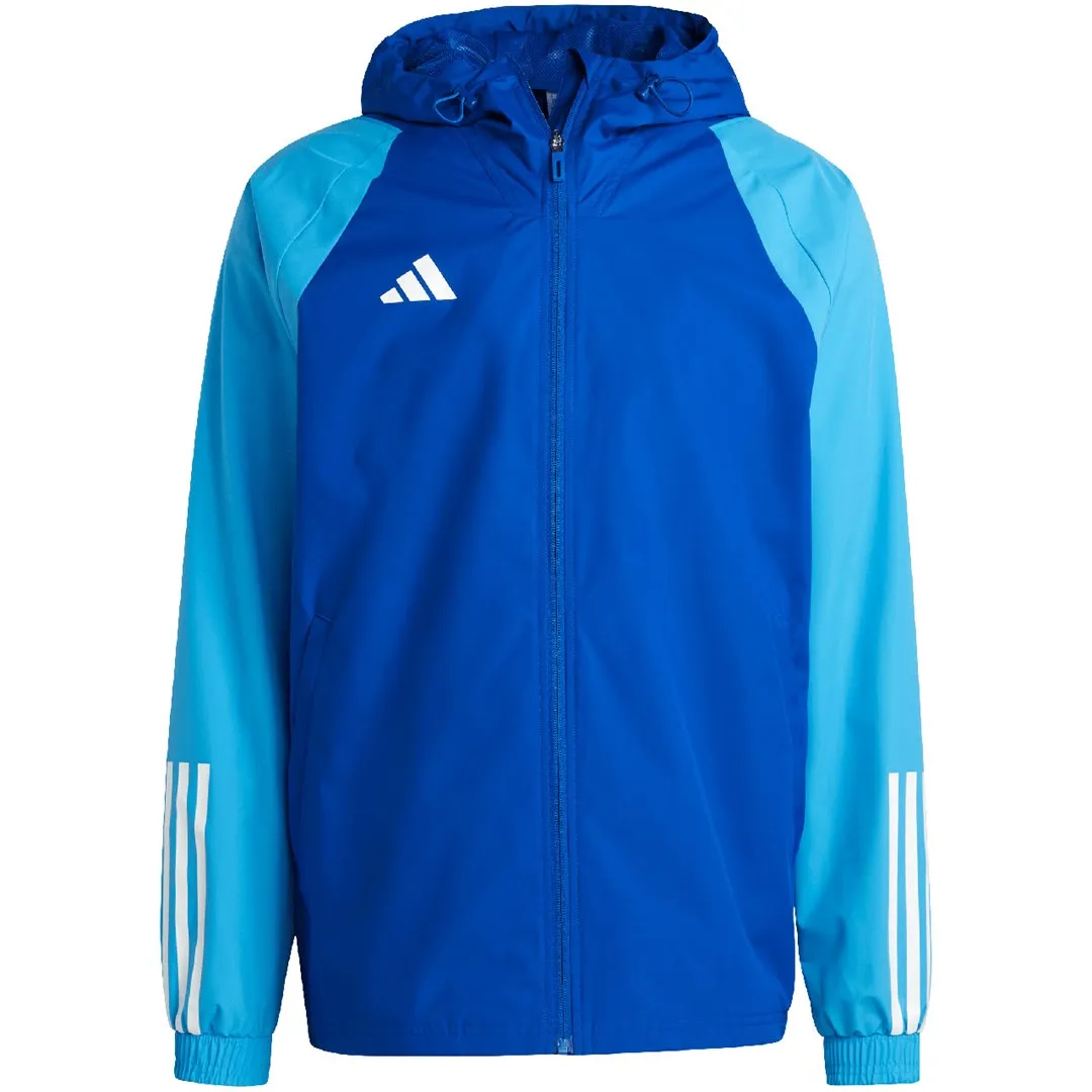 Adidas Tiro 23 Competition All Weather Men's Jacket Blue Ic4572