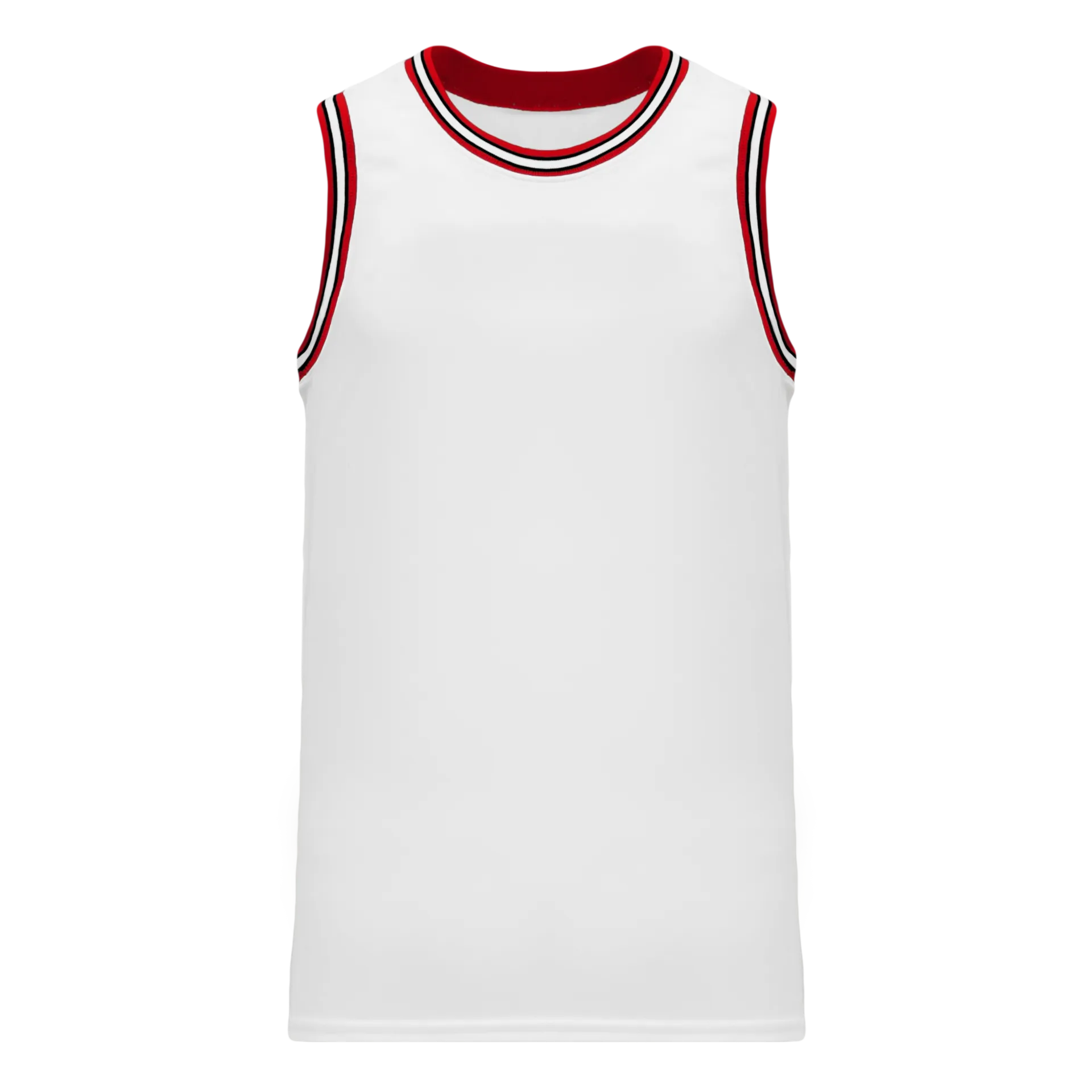 Athletic Knit (AK) B1710Y-415 Youth Chicago Bulls White Pro Basketball Jersey