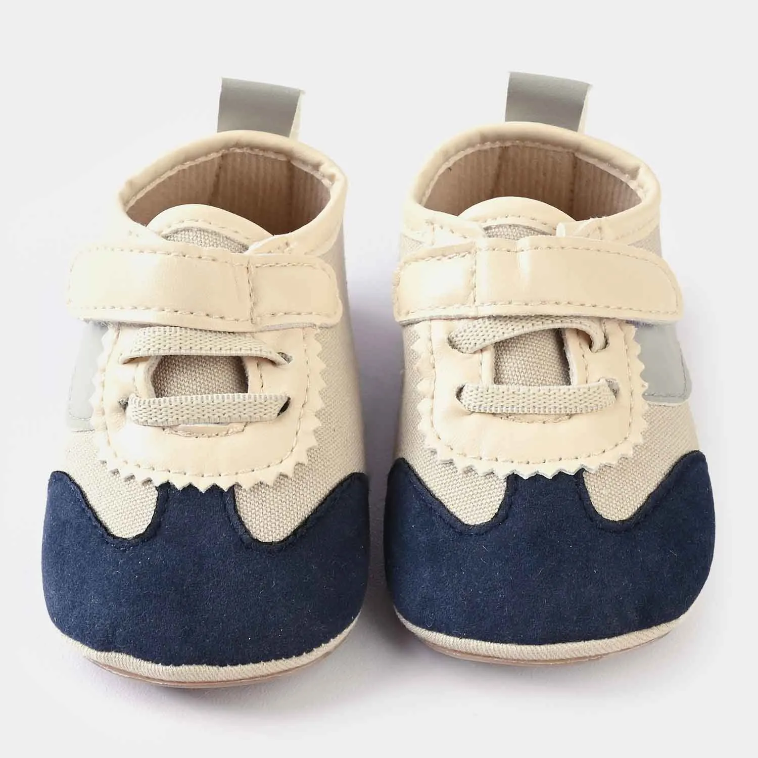 Baby Girl Shoes J05-White/Navy