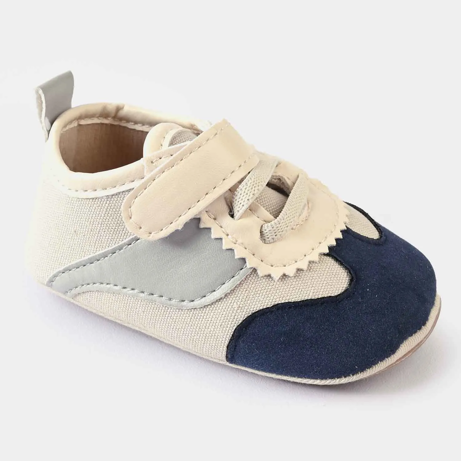 Baby Girl Shoes J05-White/Navy