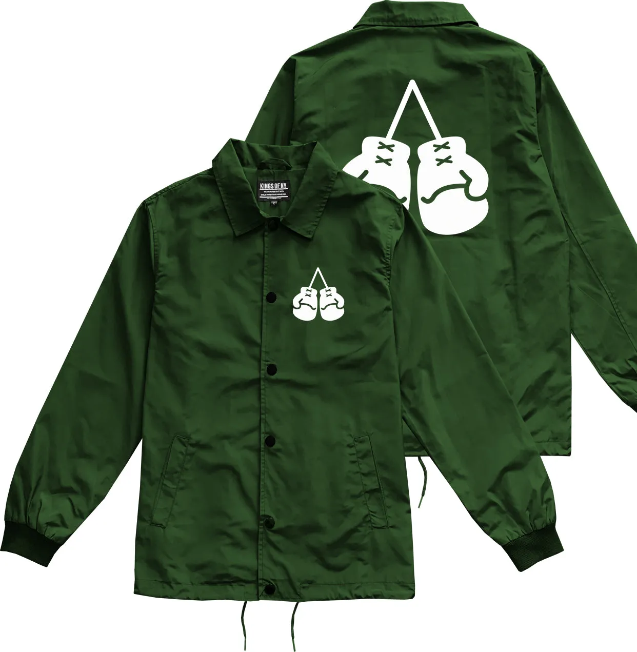 Boxing Gloves Chest Mens Coaches Jacket