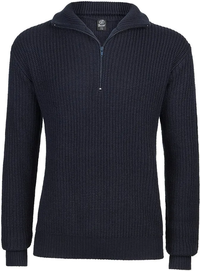 Brandit Marine long sleeve sweatshirt, dark blue
