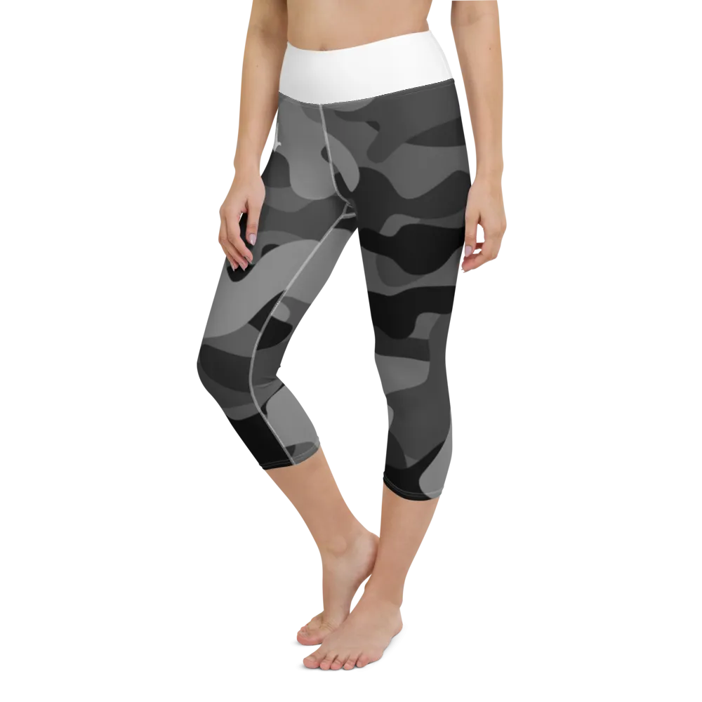 Camo Flare Capris
