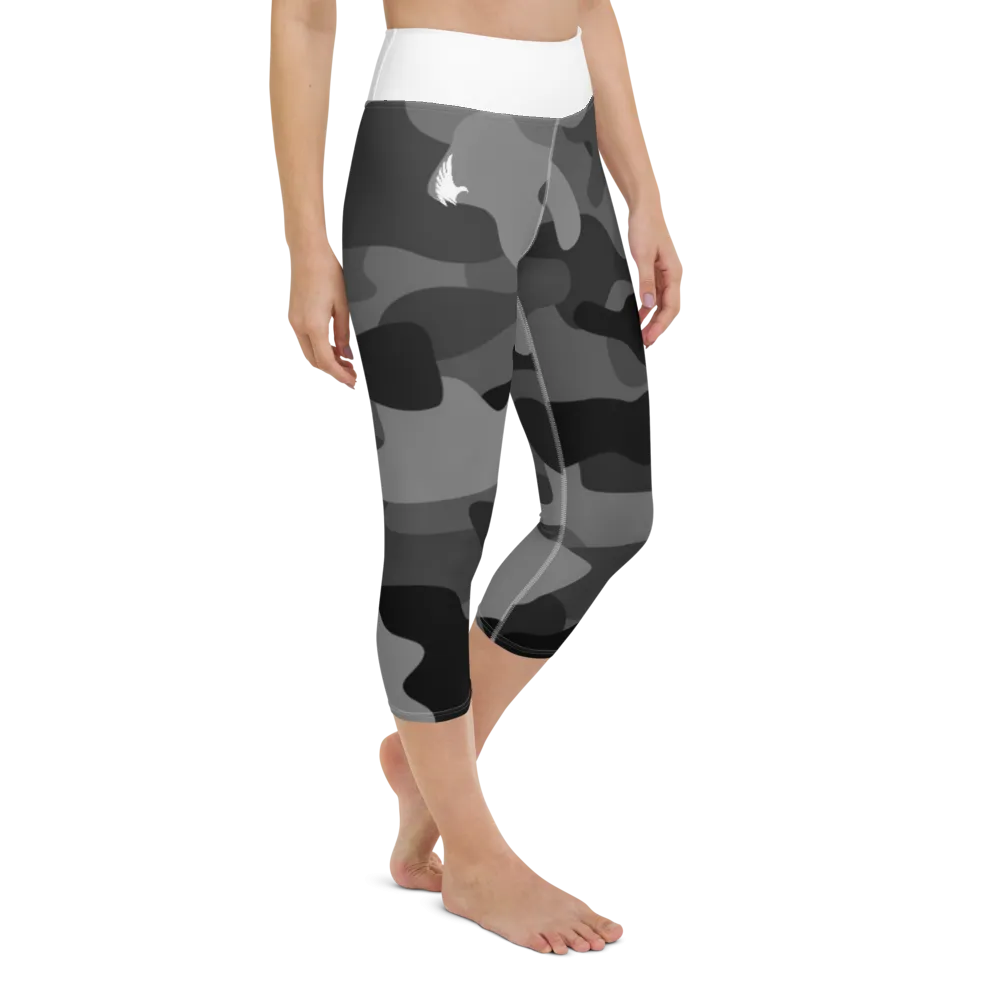 Camo Flare Capris