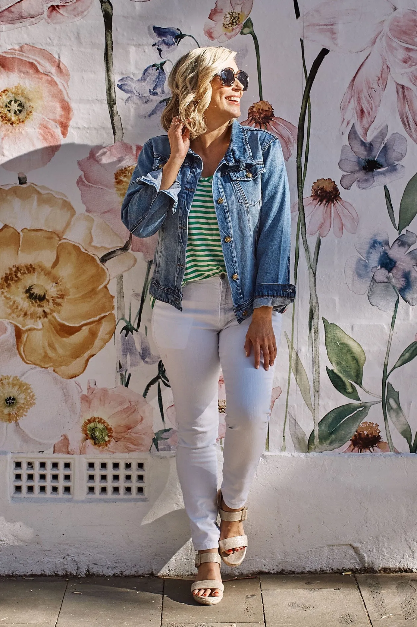 Chelsey Denim Jacket Blue