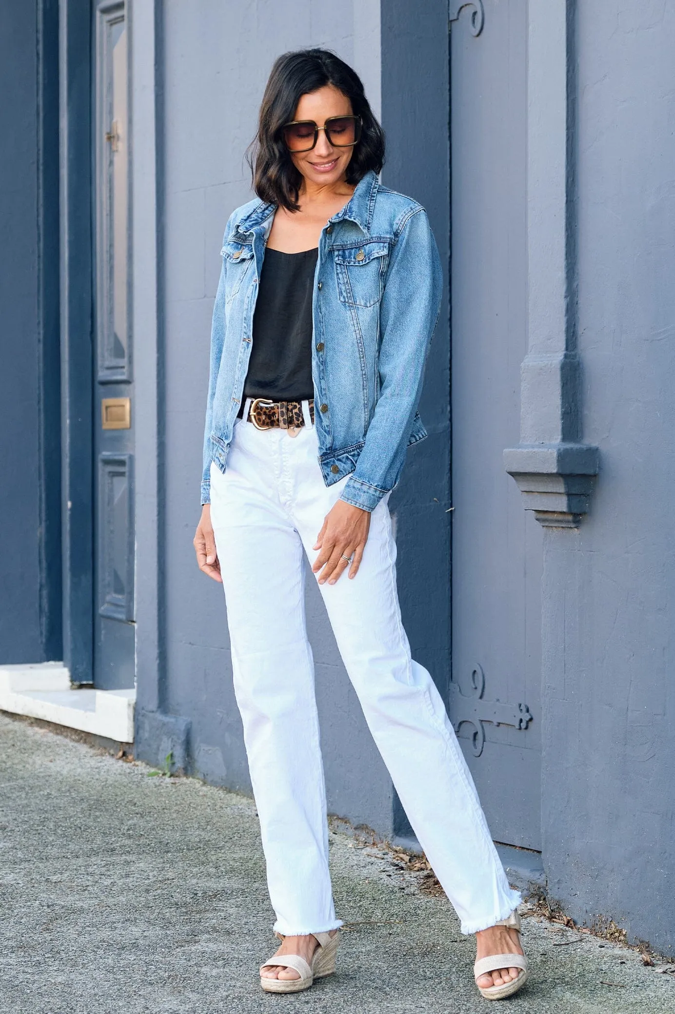 Chelsey Denim Jacket Blue