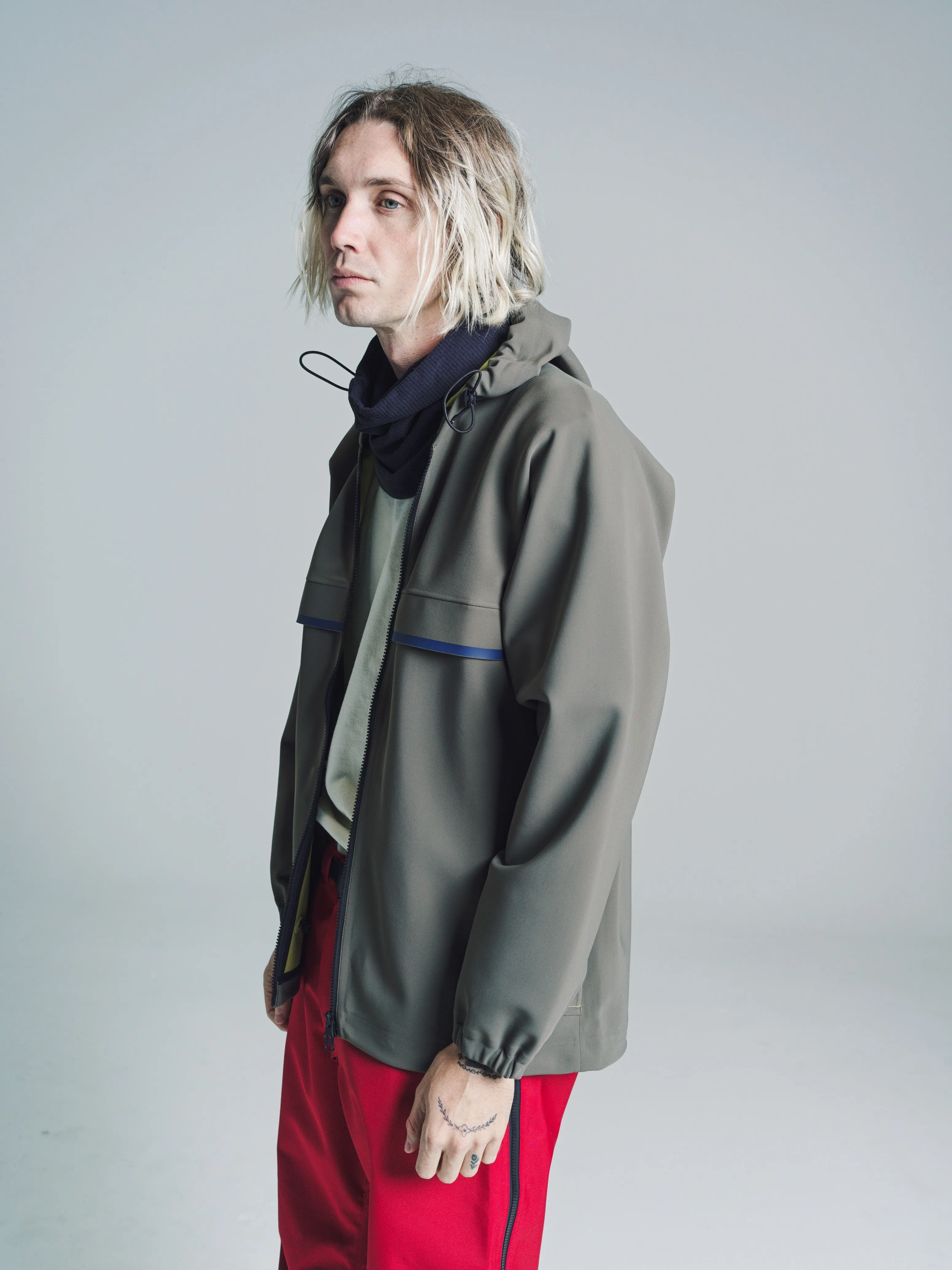 Colorado Green Bonded Processing Render Hoodie Jacket