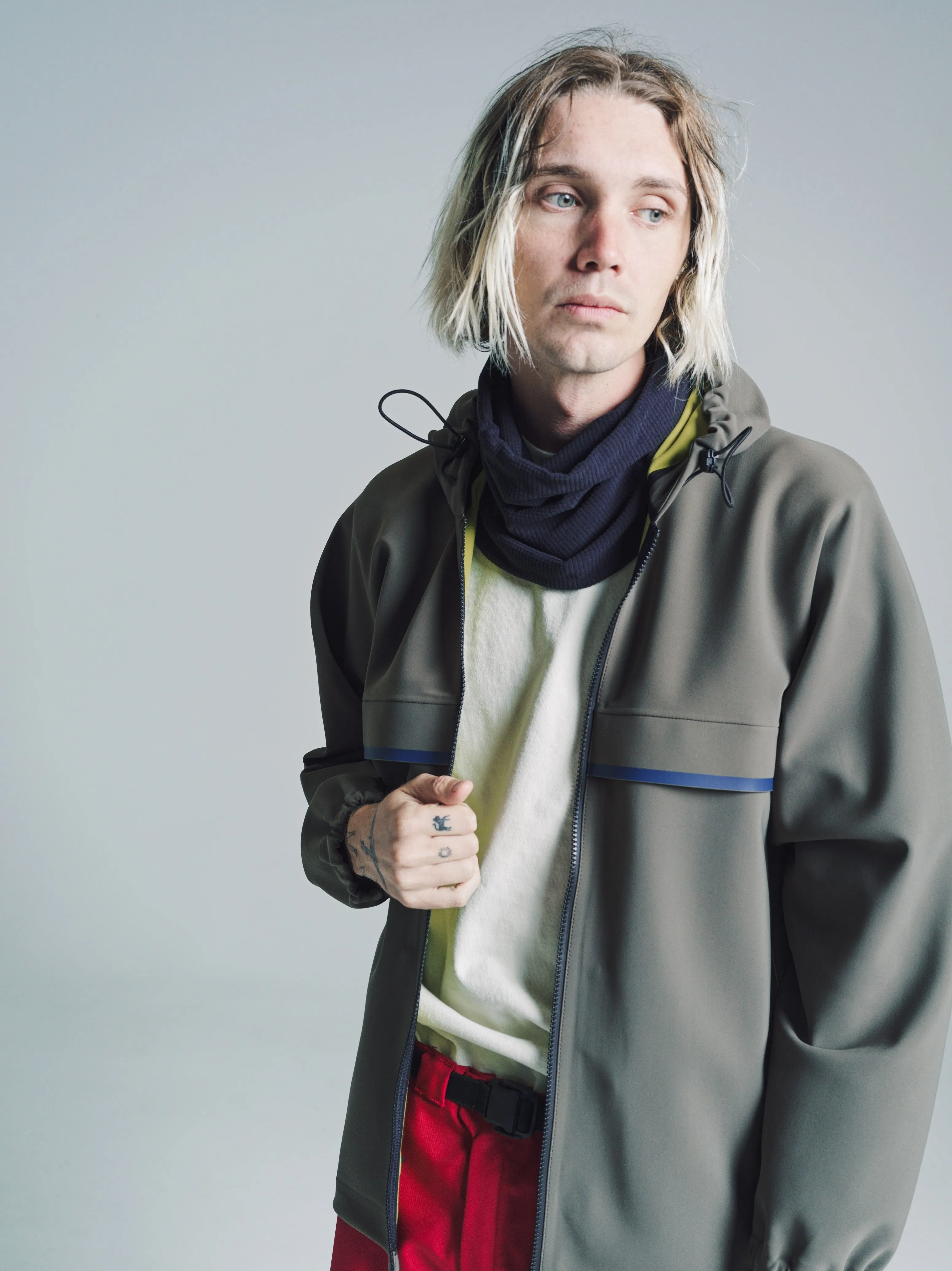 Colorado Green Bonded Processing Render Hoodie Jacket