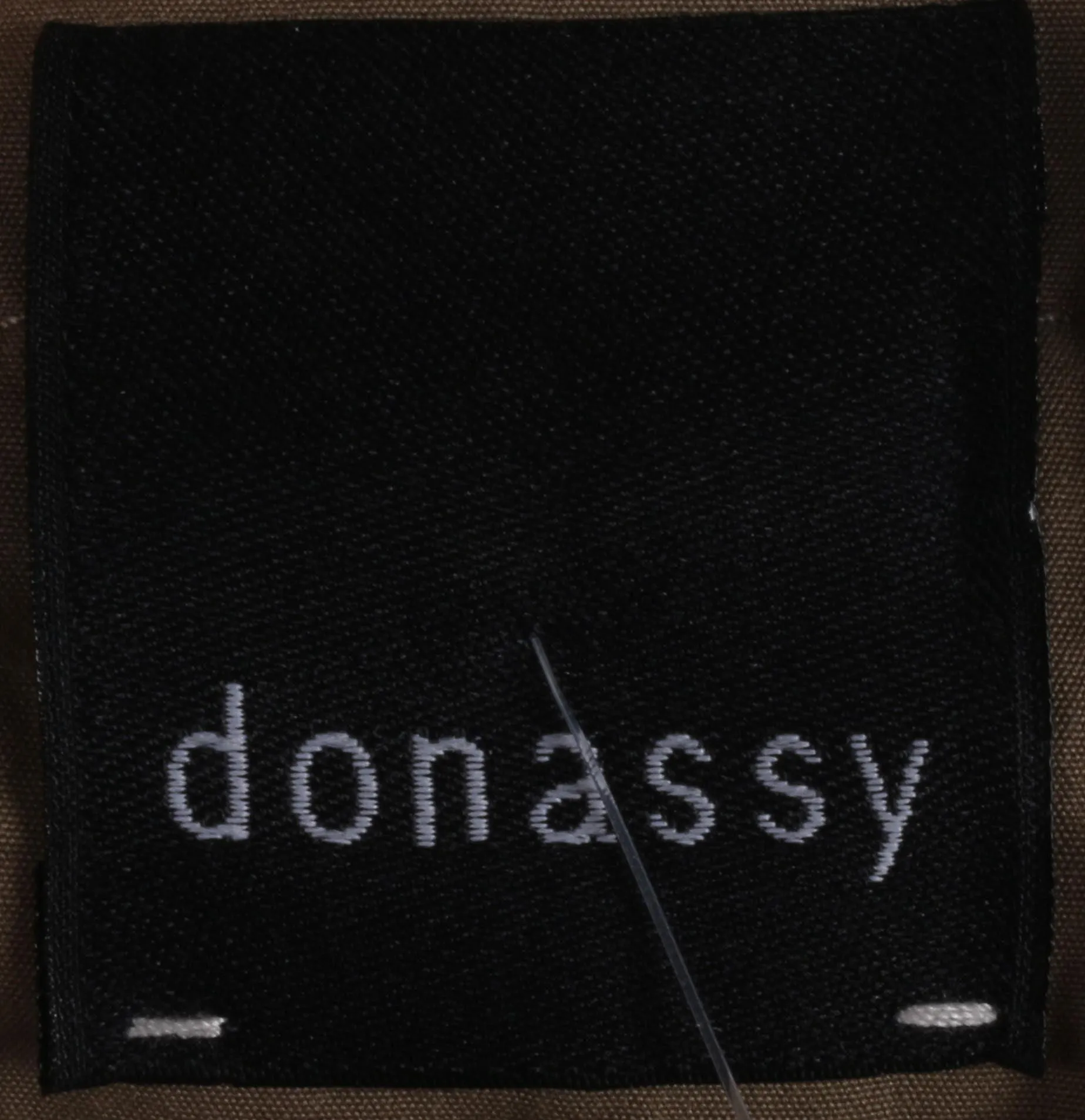 Donassy Cotton Jacket with Ruffles Khaki Size 42 (M)