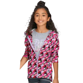 Feeling Fierce Print Jacket for Girls