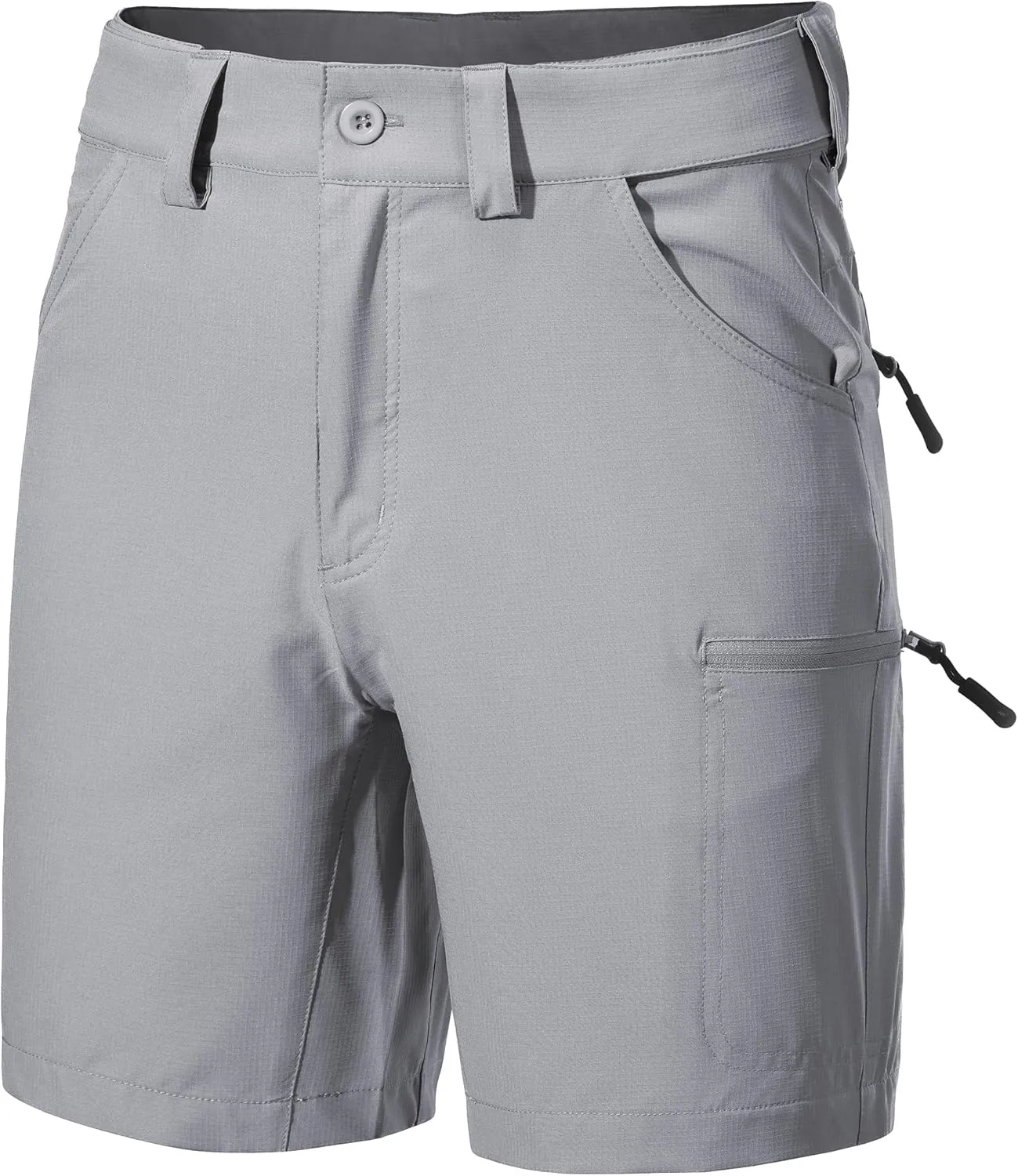 FitsT4 Sports Men's Hiking Cargo Shorts 7 Inch Inseam Quick Dry Outdoor Golf Shorts Casual Work Fishing with 6 Pockets