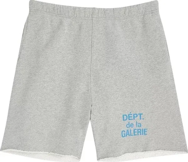 Gallery Dept. French Logo Sports Shorts, Gray