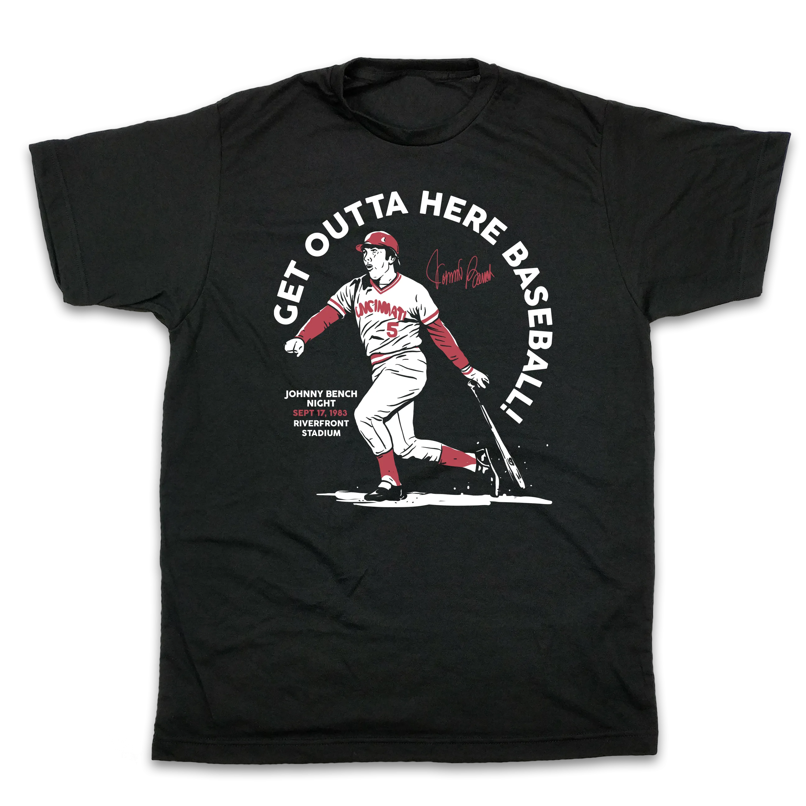 Get Outta Here Baseball Johnny Bench