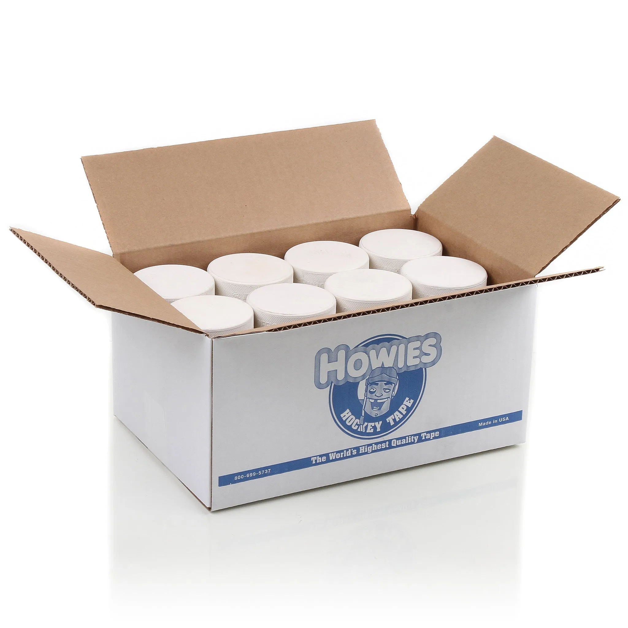 Howies White Training Hockey Pucks