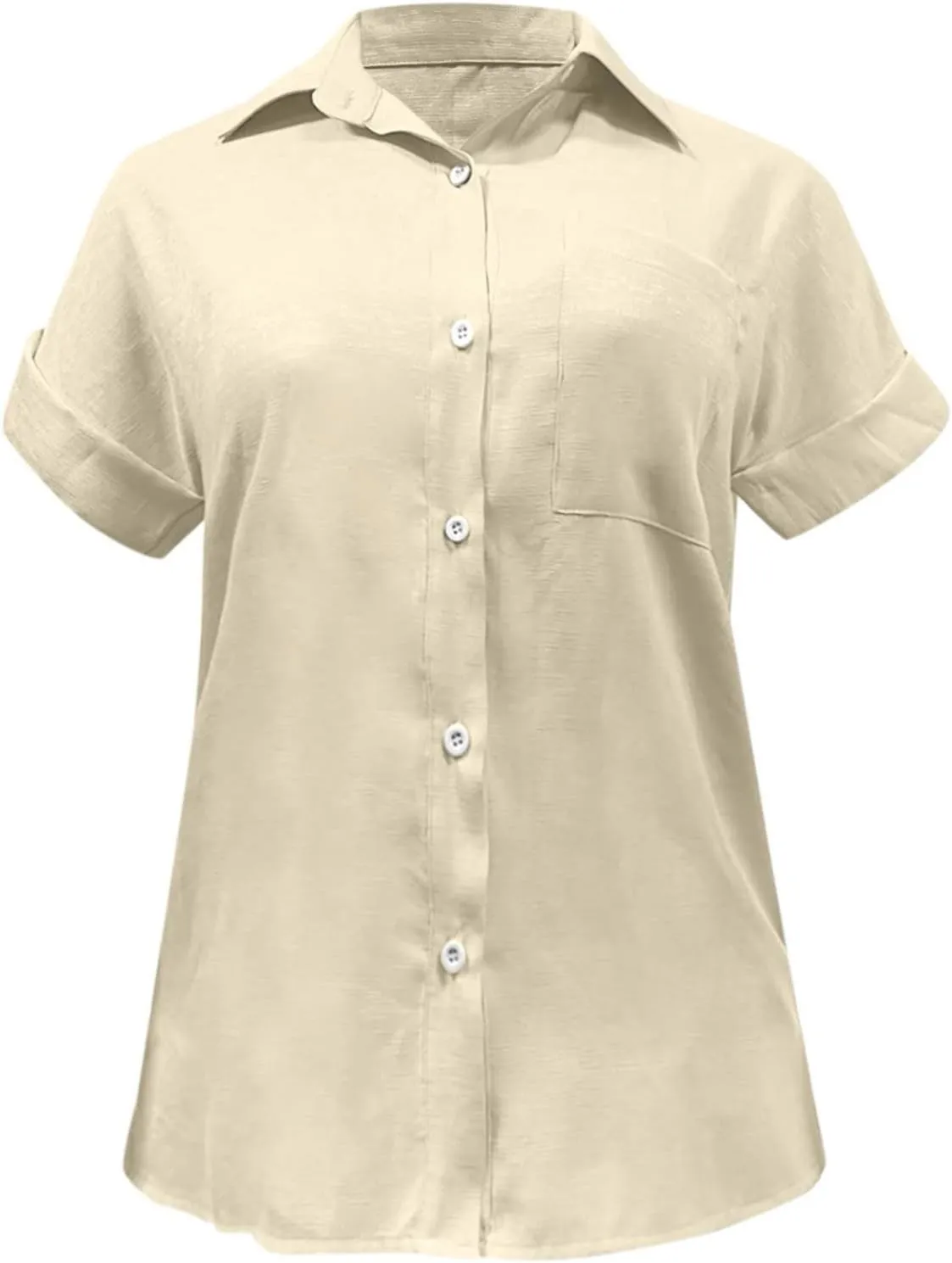 Linen Shirts for Women Print Natural Autumn Fragrant Fabric Shirt Blue Shirts for Women Oversized Button Down Shirts