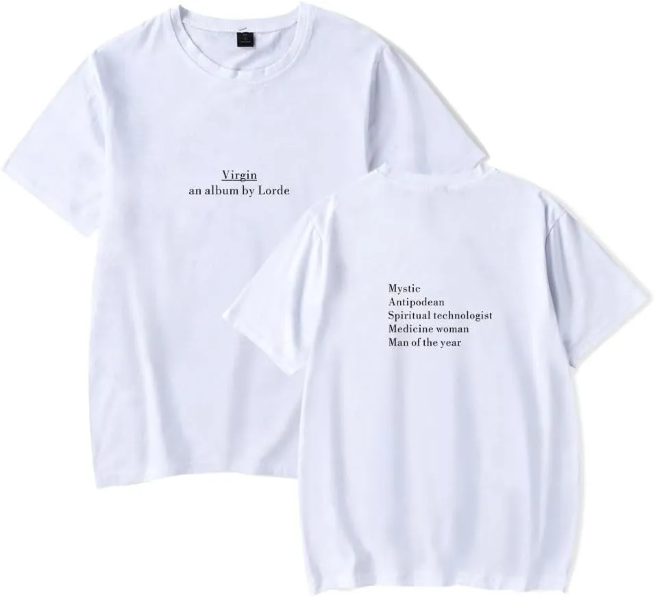 Lorde T-Shirt for Women/Men Unisex Summer Short Sleeve Tshirt Tee Fashion Streetwear