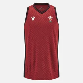 Macron Wales WRU 23/24 Training 6 Nations Basketball Singlet