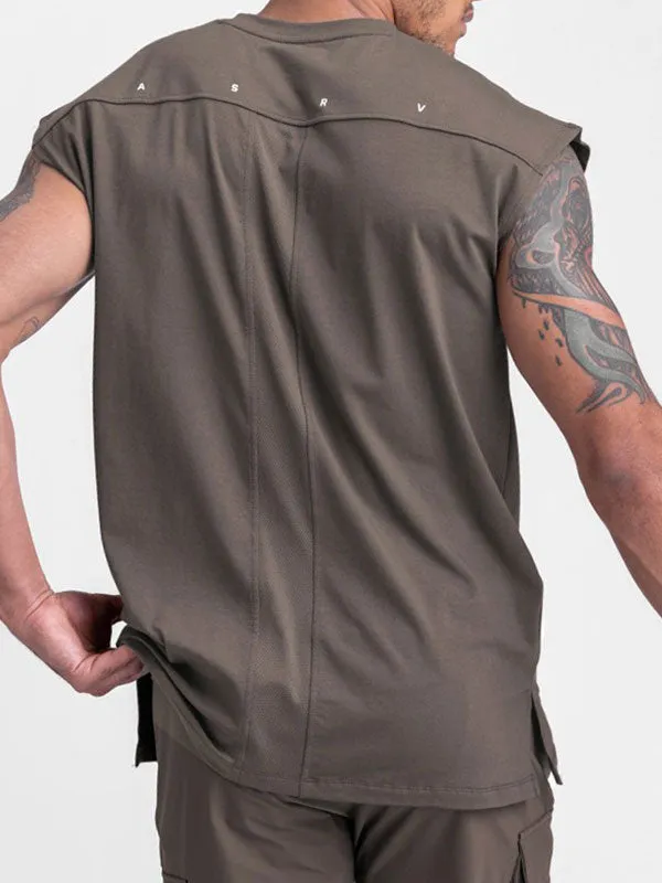 Men's Patchwork Quick Dry Training Vest