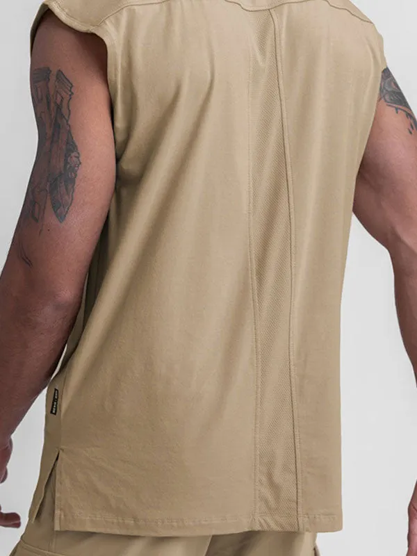 Men's Patchwork Quick Dry Training Vest