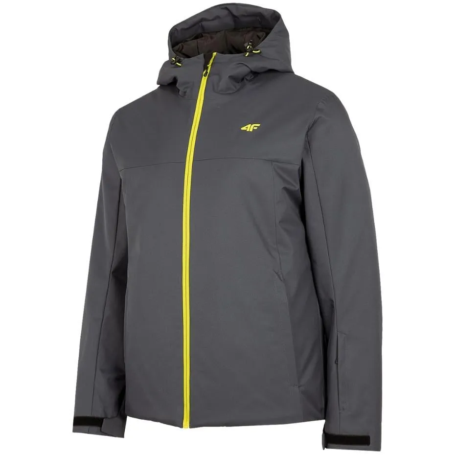 Men's Ski Jacket 4F Anthracite H4z22 Kumn001 22S