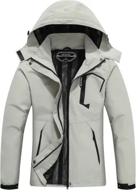 MOERDENG Women's Waterproof Rain Jacket Lightweight Raincoat Outdoor Hooded Windbreaker Cycling Hiking Jacket