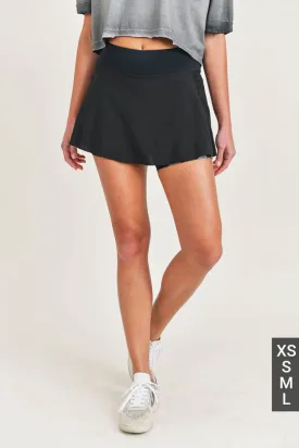 Mono B Jungle Camo Perforated Tennis Skort