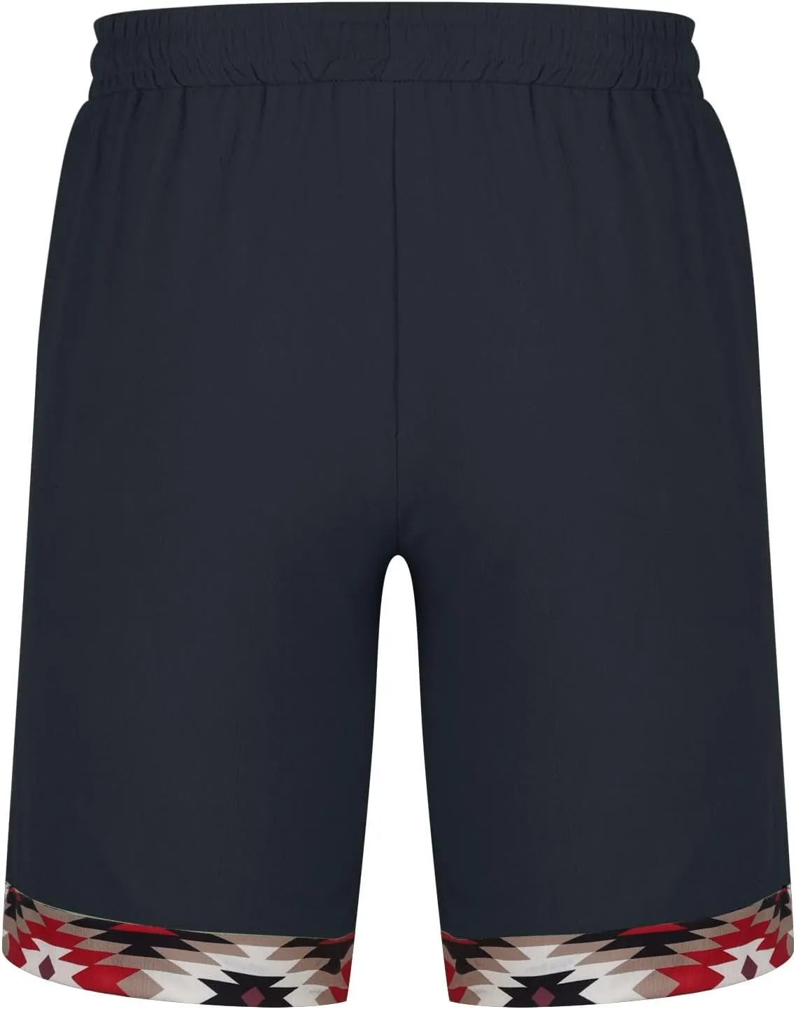 Muscularfit Men's Summer Casual Cotton Linen Shorts with Drawstring Elastic Waist, Beach Shorts with Pockets, Outdoor Fashion