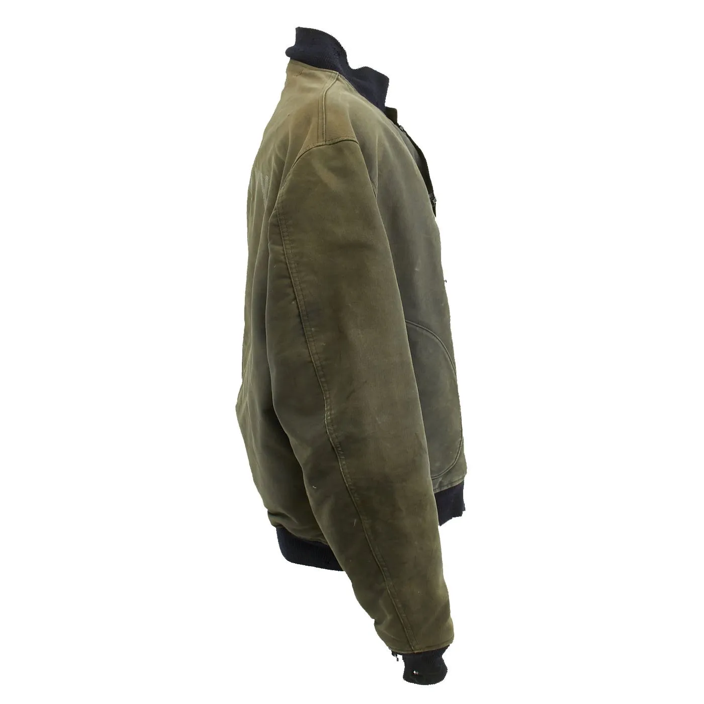 Original U.S. Navy WWII USN Hook Front Blue Deck Jacket - Circa 1943