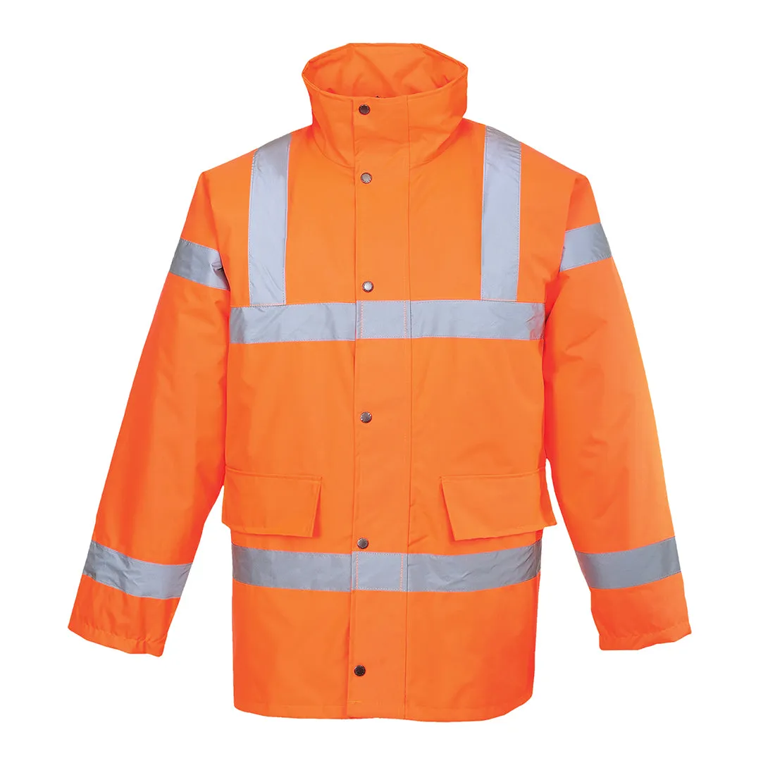 PORTWEST Hi-Vis Traffic Jacket Orange