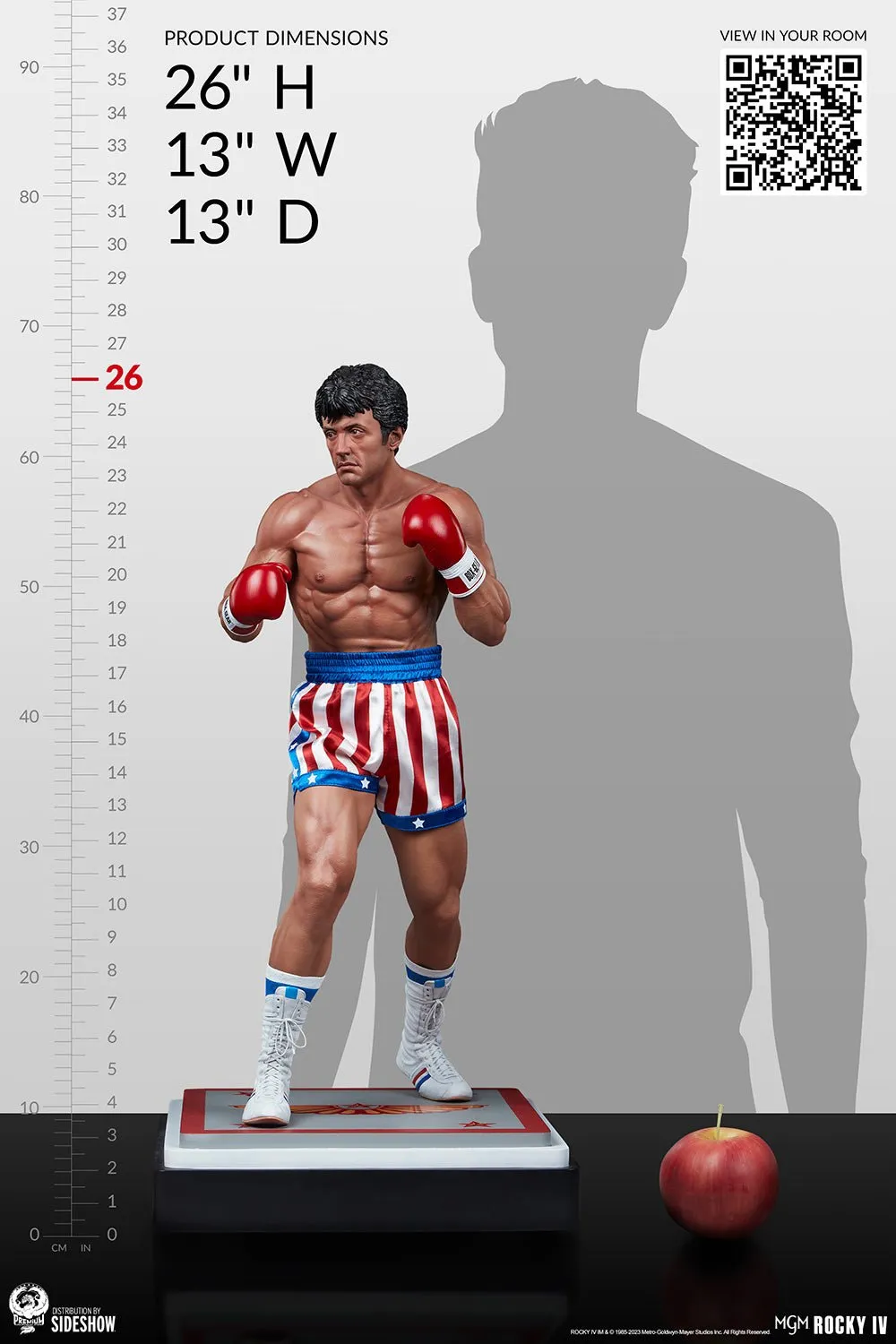 Exclusive PCS Collectibles Rocky IV 1:3 Scale Deluxe Statue - Pre-Order Now