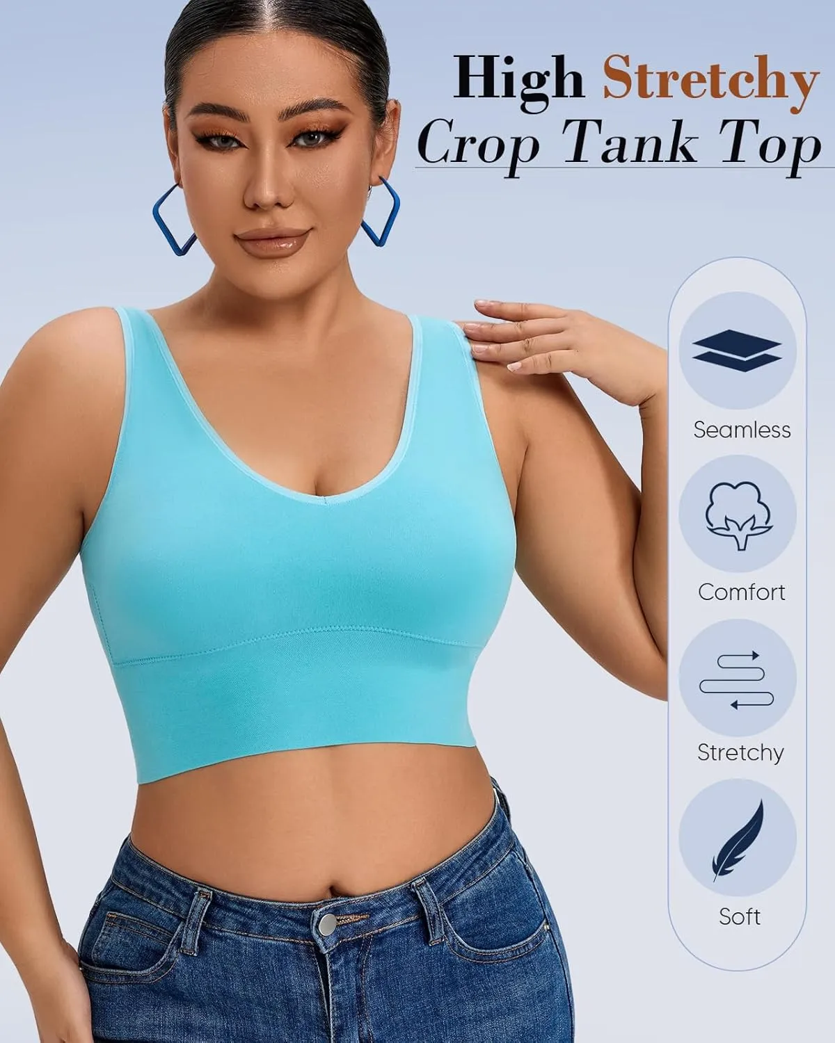 Sleeveless Mock Neck Tops for Women Turtleneck Ribbed Knit Slim Fitted Basic Casual Summer Top Shirts