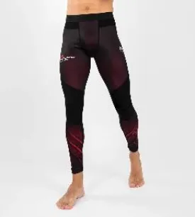 UFC Venum Performance Institute 2.0 Men’s Performance Tight VNMUFC-00231-100 Size M Black Red