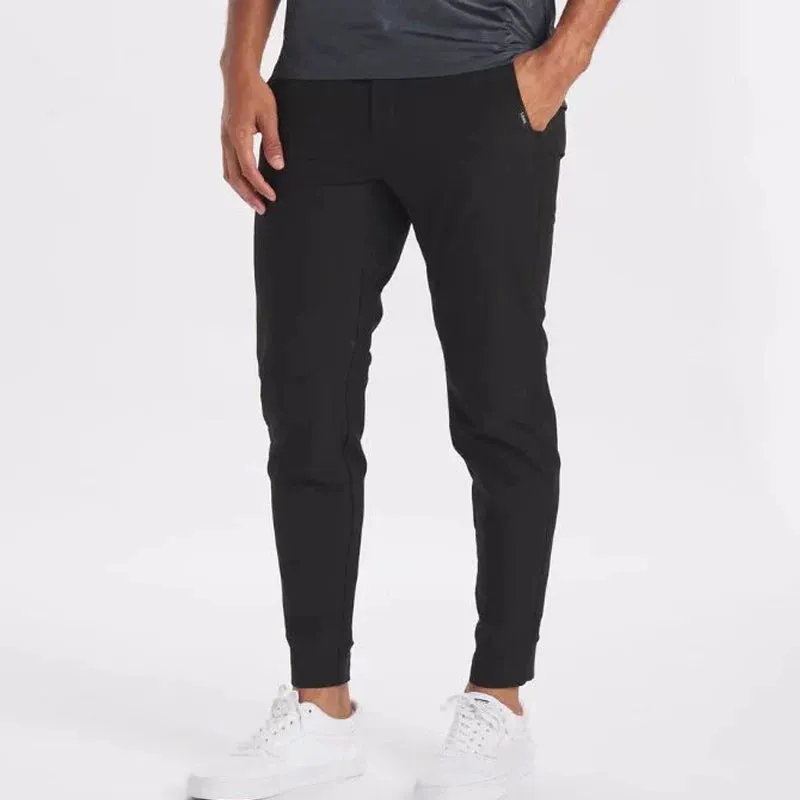 Wiaofellas Thin Ice Silk Casual Pants Men's Edition Simple Smooth Elastic Non Ironing Elastic Tight Sports Pants Fashion Male Trousers 2024